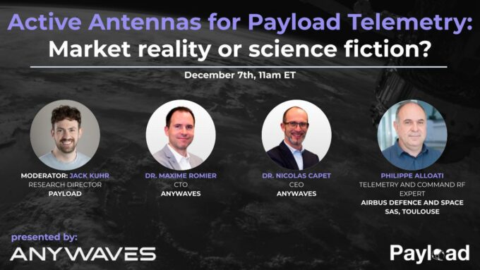 Webinar Active Antennas for Payload Telemetry