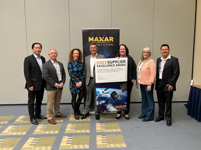 Anywaves 2023 Maxar Space Systems Supplier Excellence Awardees