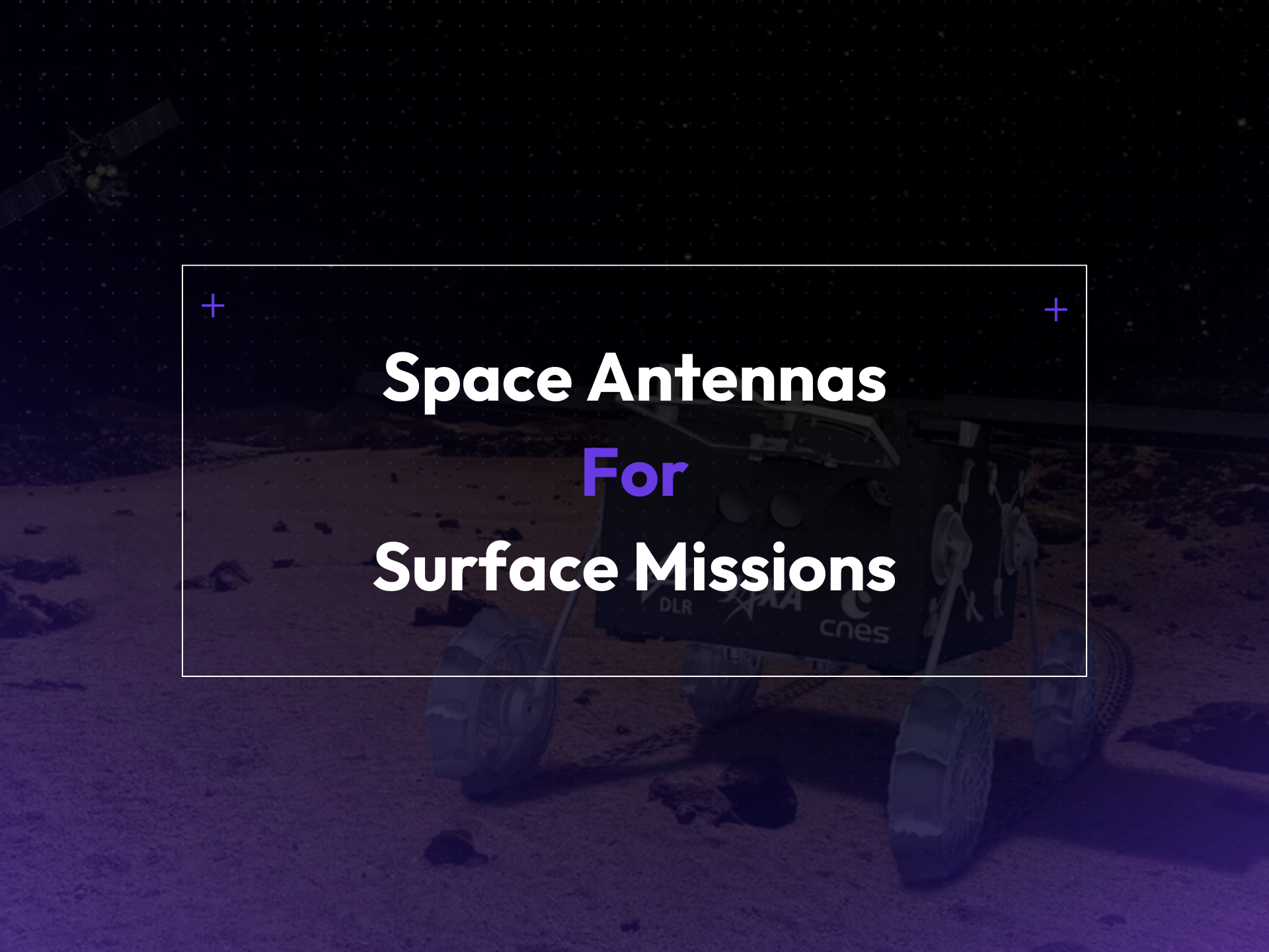 Space Antennas Surface Missions