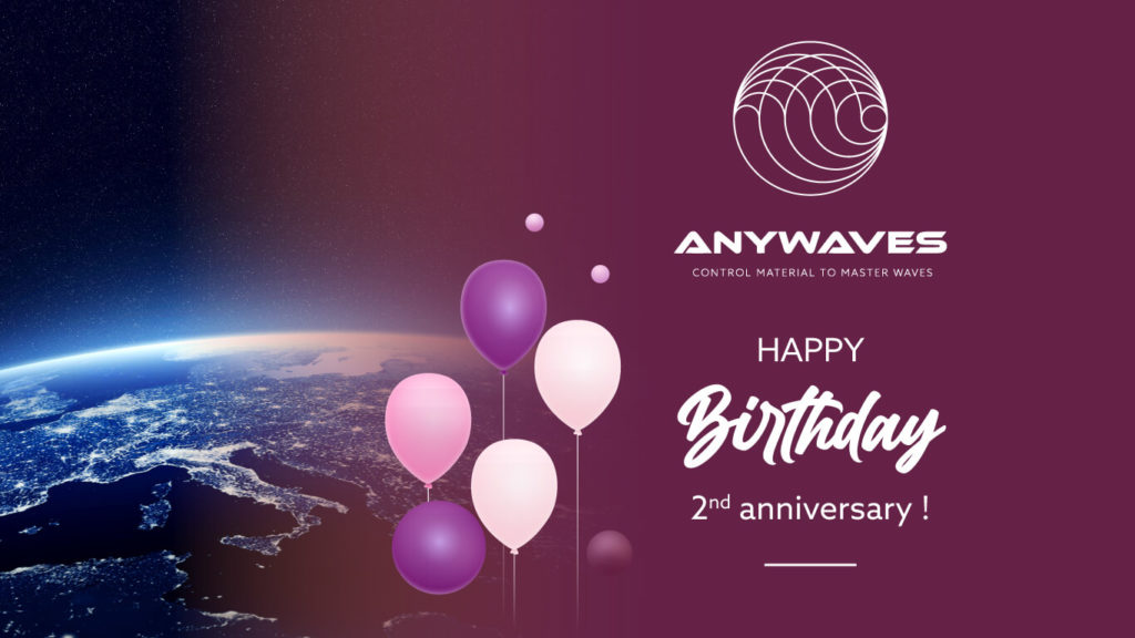 Happy Birthday Anywaves 2years