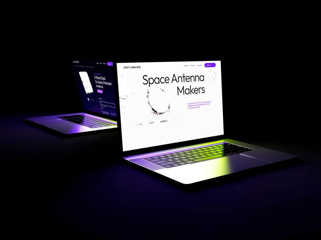 mockup new website visuel NEWS